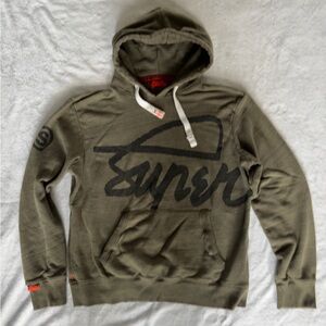 Superdry Men’s Hoodie with Black Logo
